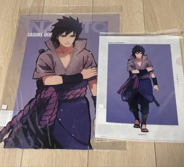 NARUTO 베이스 야드 도쿄 사스케 클리어 파일 A5 클리어 파일