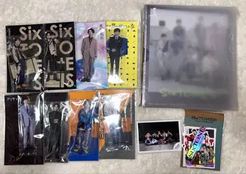 SixTONES 아크릴 스탠드, 사진 앨범, 미니 사진, 스티커 세트