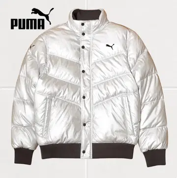 J1504@ PUMA 다운 자켓 실버