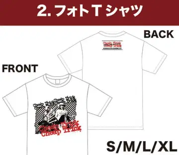 치프 트릭/Cheap Trick 일본 공연 한정판 굿즈 사진T셔츠 L