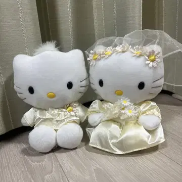 키티 다니엘 웨딩 인형