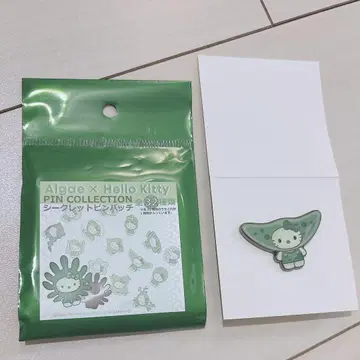 만박 2025 조 키티 Algae x Hello Kitty 핀 배지