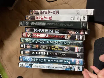 X-MEN 시리즈 DVD 세트 10장