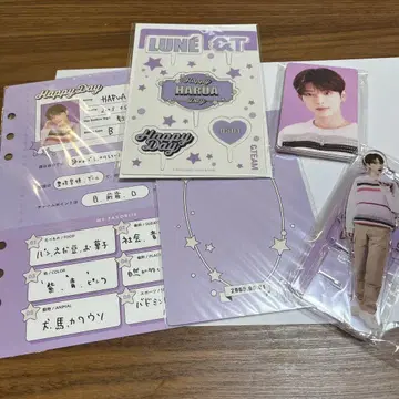 &teamHARUA 생일 아크릴 스탠드 세트