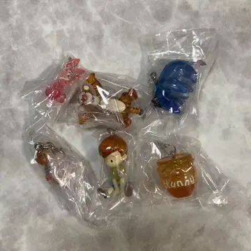 곰돌이 푸 메지루시 액세서리 6개 세트