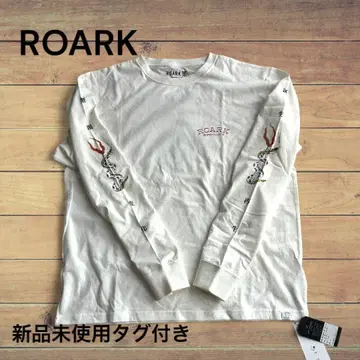 ROARK x kaname 롱T 티셔츠 화이트 흰색 택 포함