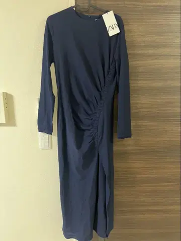 ZARA 리미티드 에디션 개더 원피스 롱 원피스