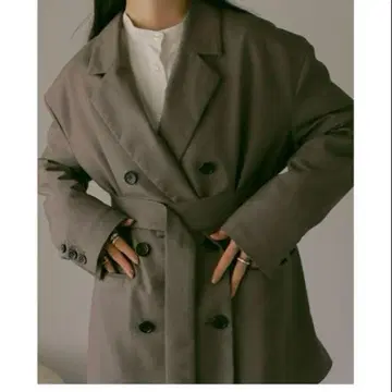 MANOF DROP SHOULDER BELT JACKET