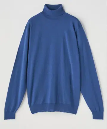 미사용 새상품 JOHN SMEDLEY LIK BLUE 터틀넥