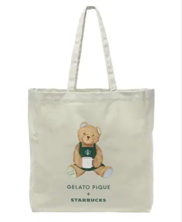 GELATO PIQUE STARBUCKS 토트백 젤라피케 스벅