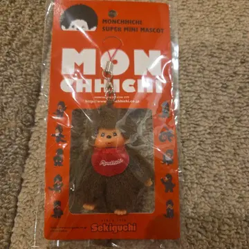 몽치치 남아 레드 핸드폰 스트랩