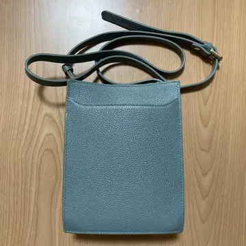 BLUE SINCERE 가죽 블루 사코슈 백