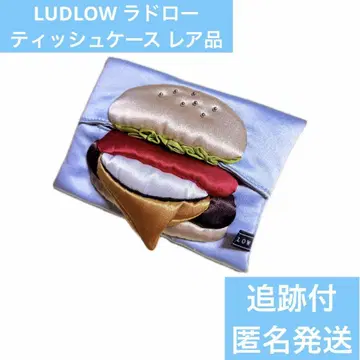 정품 LUDLOW 라드로우 티슈 케이스 햄버거 레어품