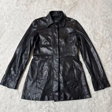 고급! BANANA REPUBLIC 라무 가죽 자켓 S