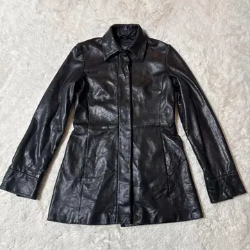 고급! BANANA REPUBLIC 라무 가죽 자켓 S