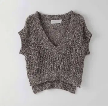컨디션 최상 dium. melange summer knit vest