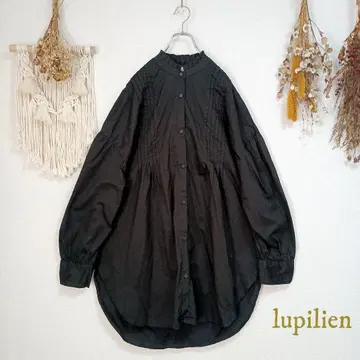 루필리안 lupilien 프릴 카라 튜닉 블라우스