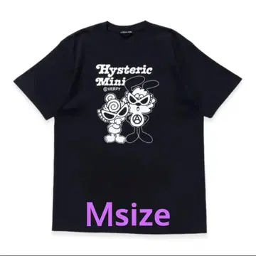 verdy hysteric mini 티셔츠 M 사이즈 새상품 블랙