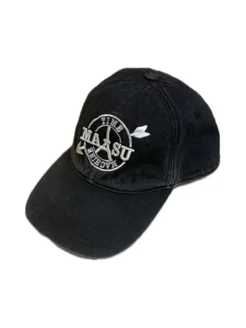 MASU MB EMBROIDERY CAP - BLACK