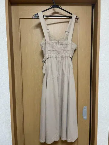 베이지 살로펫 스커트 여성용