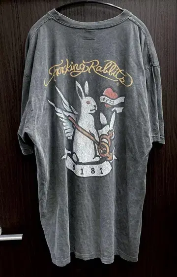 fr2 티셔츠 완판템 Rabbits Tattoo Garment XL