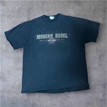 빈티지 할리 데이비슨 Hanes 바디 T셔츠