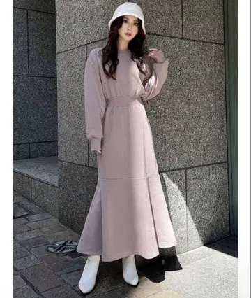 맨투맨 머메이드 원피스