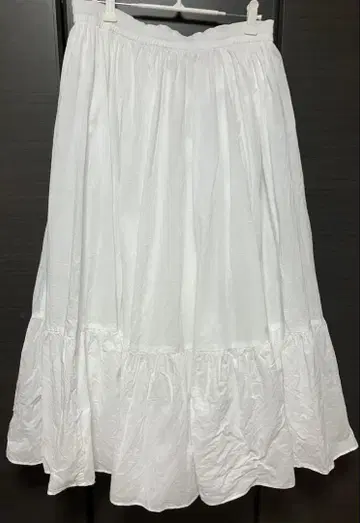UNITED ARROWS*티어드 플레어 롱 스커트