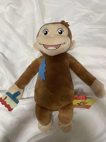 호기심 많은 조지 봉제 인형 약 30cm