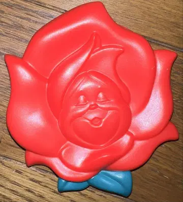 [새상품급] Disney 2016 장미 모양 거울 빨간색