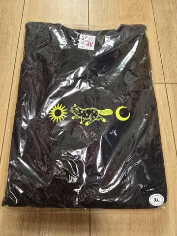 SUPER BEAVER 월 아트 롱 T셔츠 블랙 XL 새상품