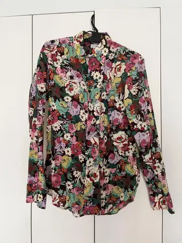 폴 스미스 올 패턴 셔츠 꽃무늬 플라워