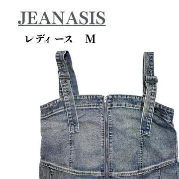 JEANASIS 여성용 M 데님 오버롤