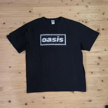 oasis 블랙 T셔츠 XL