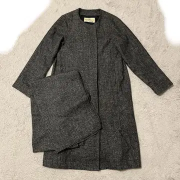 nest Robe 울 혼방 코트 스톨 포함