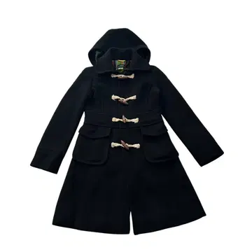 J.CREW 울 코트 안감 실크 100% 블랙 사이즈 0