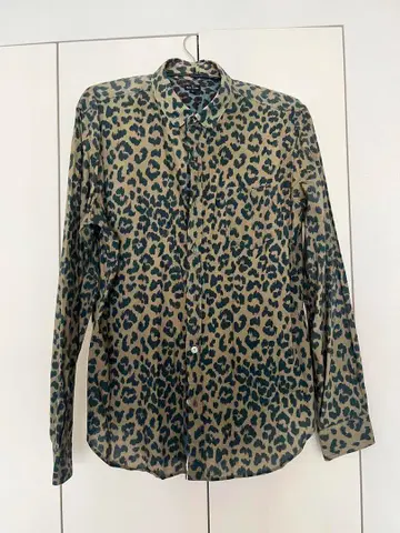 Paul Smith 폴스미스 표범 무늬 레오파드 프린트 셔츠 남성용