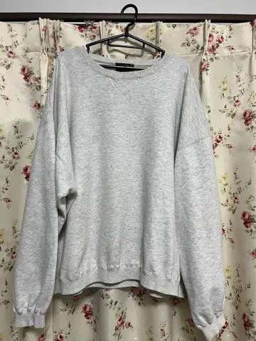 80's Eddie Bauer 무지 맨투맨 블랙택 XL