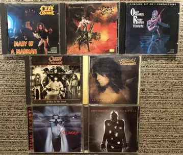 오지 오스본 CD 7장 세트 ozzy osbourne