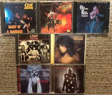 오지 오스본 CD 7장 세트 ozzy osbourne