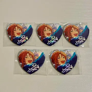 앙스타 츠키나가 레오 소망 캔뱃지 보은제 하트 캔 캔뱃지