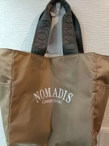 NOMADIS 토트백 베이지 미사용