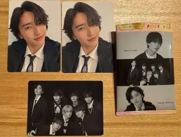 나니와단시 미치에다 슌스케 비대칭 트레이딩 카드 3장 세트