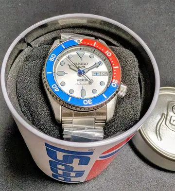 SEIKO PEPSI 자동 시계 SBSA319 일본 국내 한정 500개