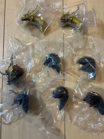 제일복권 고질라 몬스터 헤드 마그넷 묶음 판매 8개