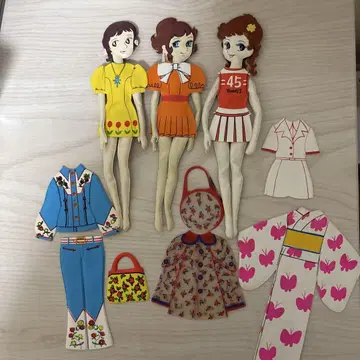 쇼와 레트로 비닐 인형
