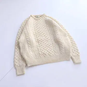 아일랜드 제 Carraig Donn 피셔맨 니트