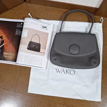 미사용에 가까운 WAKO MANACO 탑 핸들 백