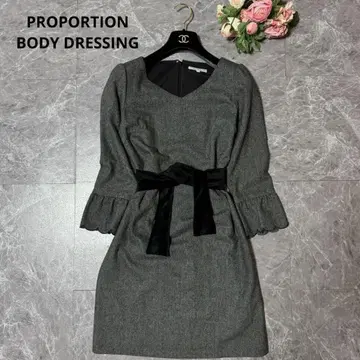 [ PROPORTION BODY DRESSING ] 벨로아 리본