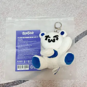 TWS 봉제 인형 키링 베어 PLUSH KEYRING BEAR 곰